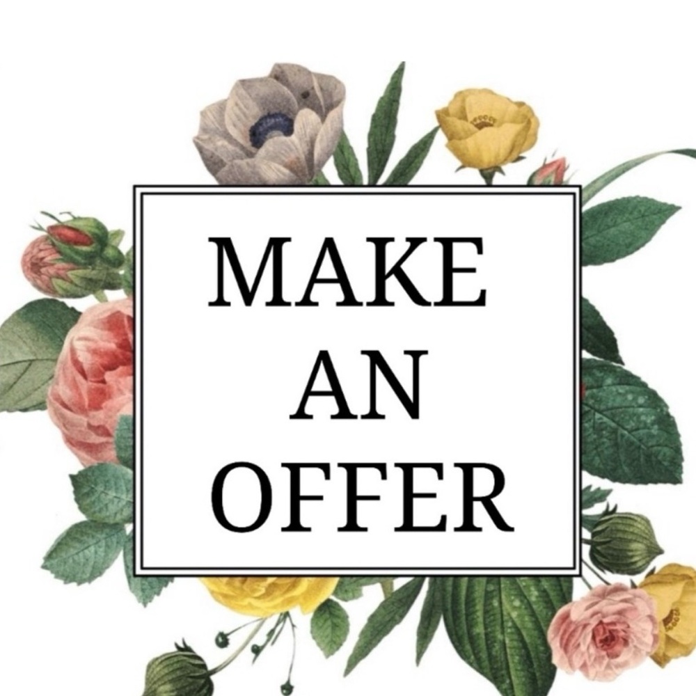 Reasonable offers always welcome!
